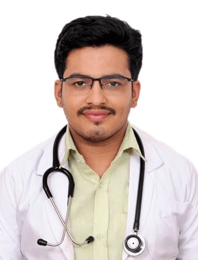 Ayurvedic Physician Dr. Ashwath Narayan conducting diagnostics